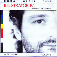 The Illustrator IV album with a library of music.