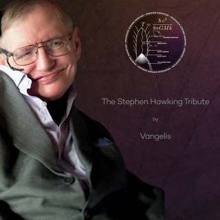 Vangelis Tribute CD for Stephen Hawking cover design