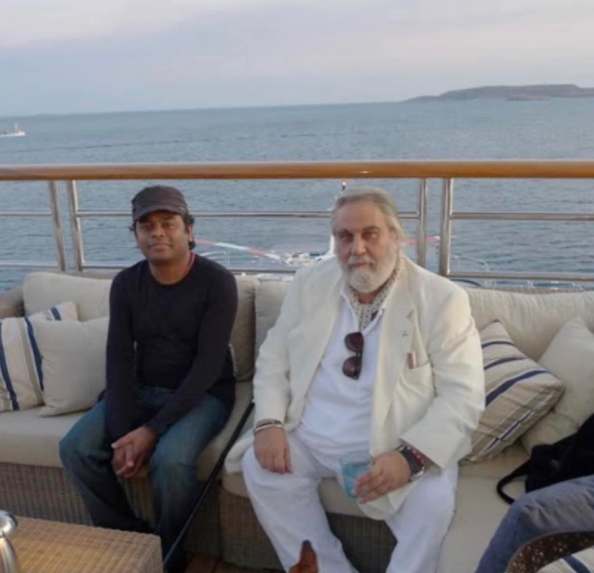 AR Rahman with Vangelis