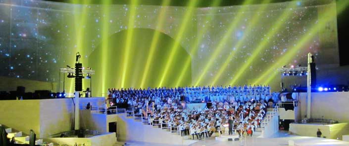 The Vangelis concert in Doha, Qatar