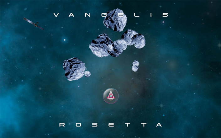 Веб-сайт Vangelis Rosetta